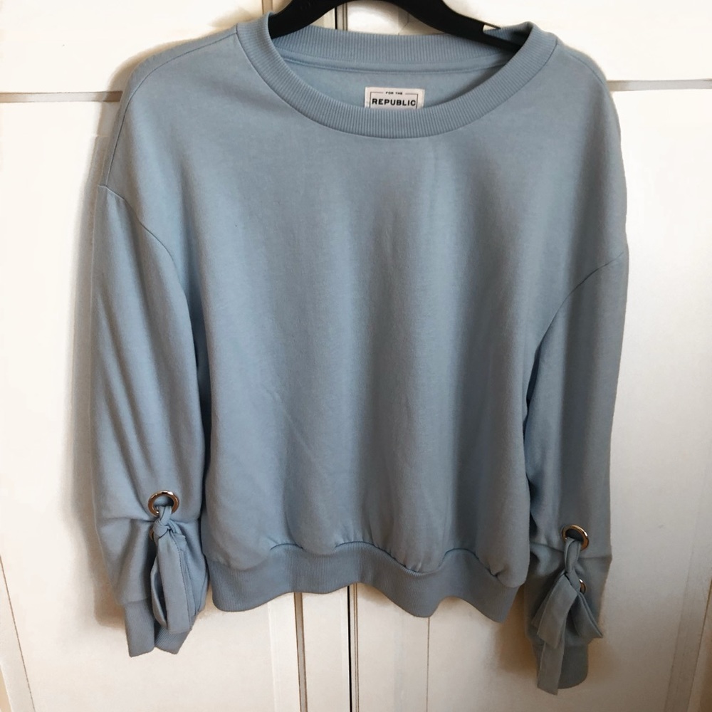 Blue Sweater w/ Ties